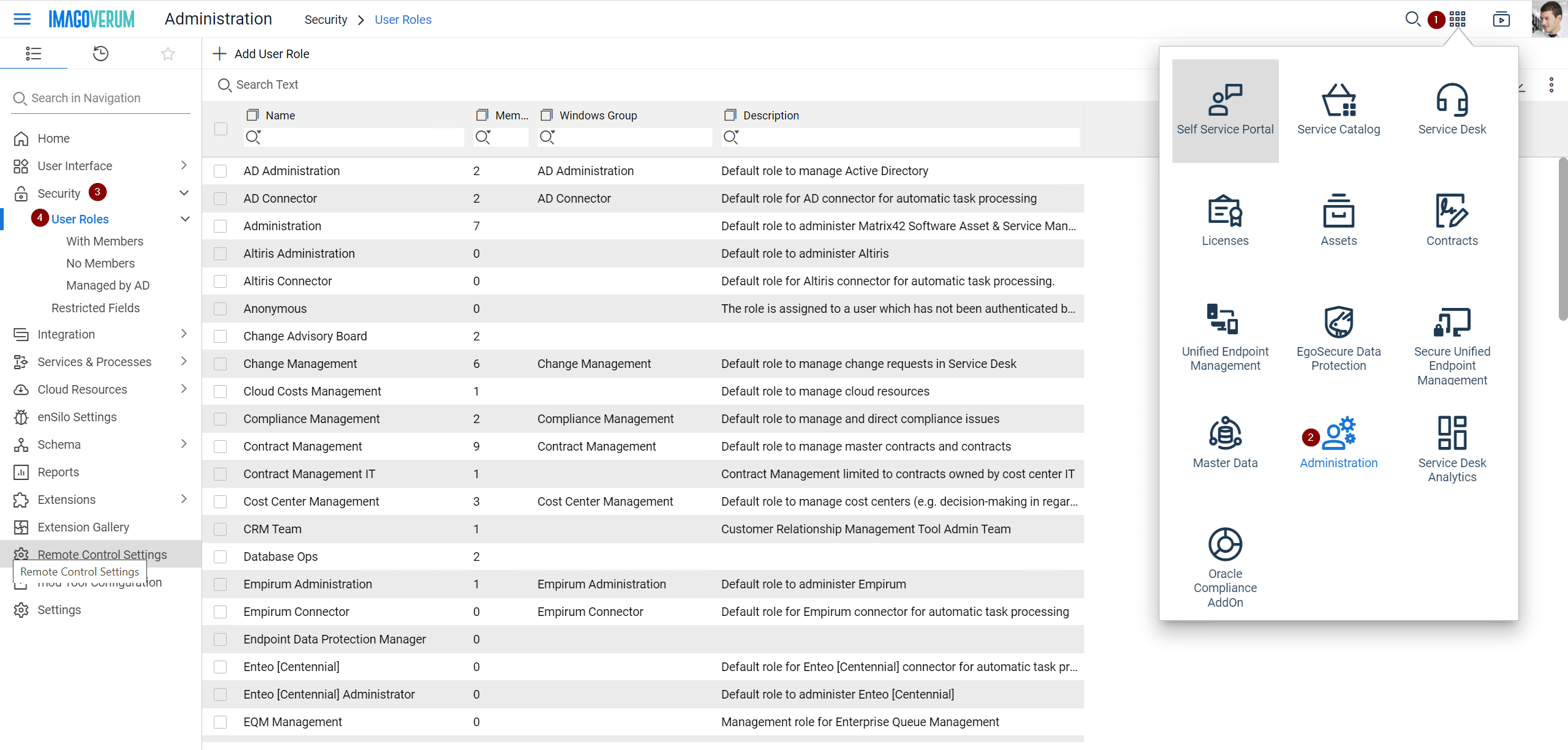 Dynamic ASQL Role | Matrix42 Marketplace